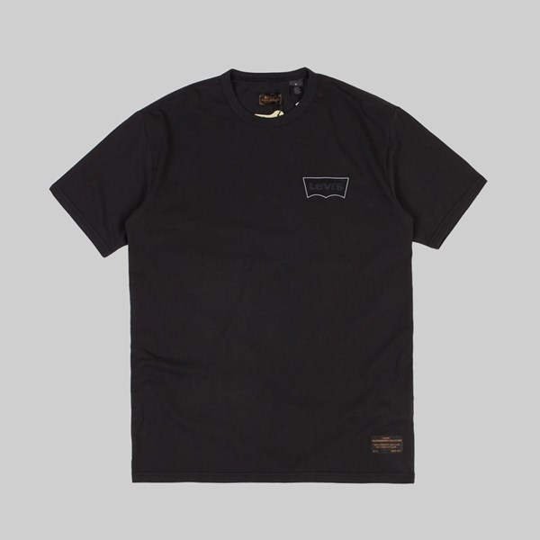LEVI'S SKATE GRAPHIC SS TEE BATWING BLACK 